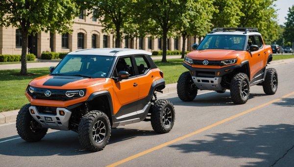 Comparatif des dimensions des véhicules utilitaires en 2025